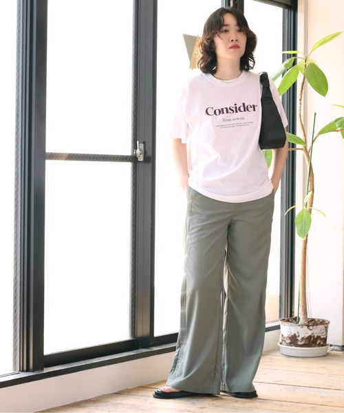 cepo(セポ)の「クラシカルロゴTee(Tシャツ/カットソー・レディース・グリーン/パープル/ブラック・M)」の3枚目の写真