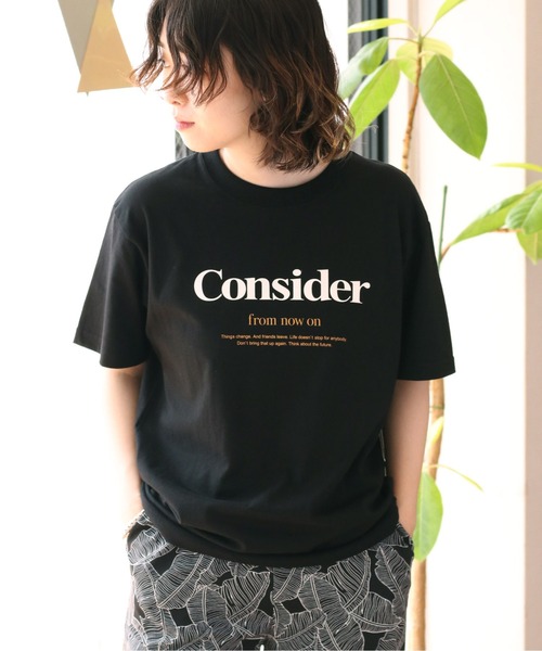 cepo(セポ)の「クラシカルロゴTee(Tシャツ/カットソー・レディース・グリーン/パープル/ブラック・M)」の1枚目の写真