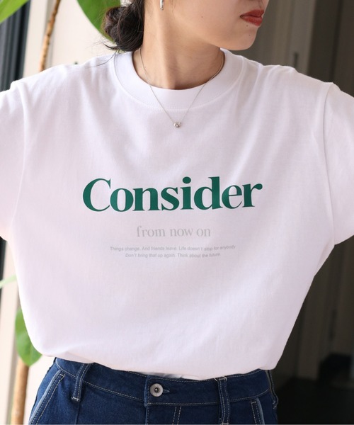 cepo(セポ)の「クラシカルロゴTee(Tシャツ/カットソー・レディース・グリーン/パープル/ブラック・M)」の9枚目の写真