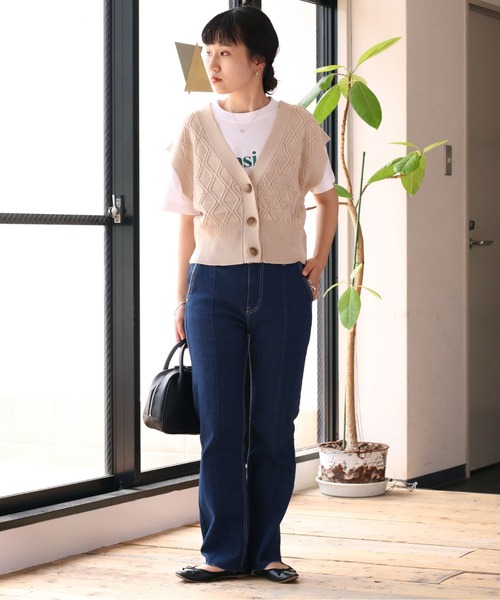 cepo(セポ)の「クラシカルロゴTee(Tシャツ/カットソー・レディース・グリーン/パープル/ブラック・M)」の8枚目の写真