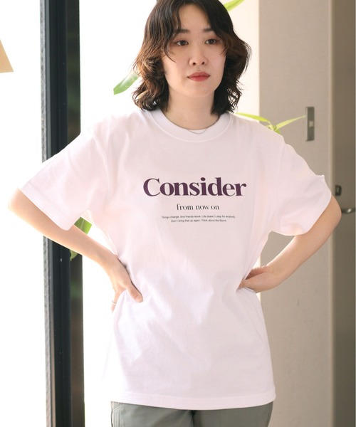 cepo(セポ)の「クラシカルロゴTee(Tシャツ/カットソー・レディース・グリーン/パープル/ブラック・M)」の10枚目の写真