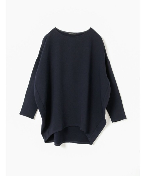 ボートネックコクーンプルオーバー