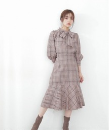 PROPORTION BODY DRESSING | ビエラチェックブラウス / 1212210808(シャツ/ブラウス)