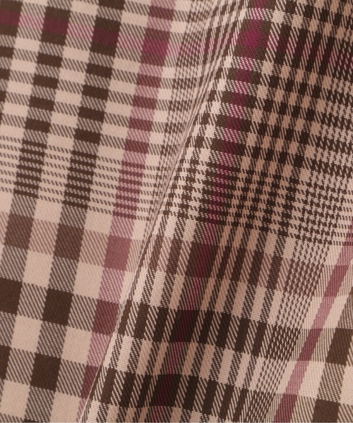 PROPORTION BODY DRESSING（プロポーションボディドレッシング）の「ビエラチェックブラウス / 1212210808（シャツ/ブラウス・レディース・ブラウン/ベージュ・MEDIUM/SMALL）」の14枚目の写真