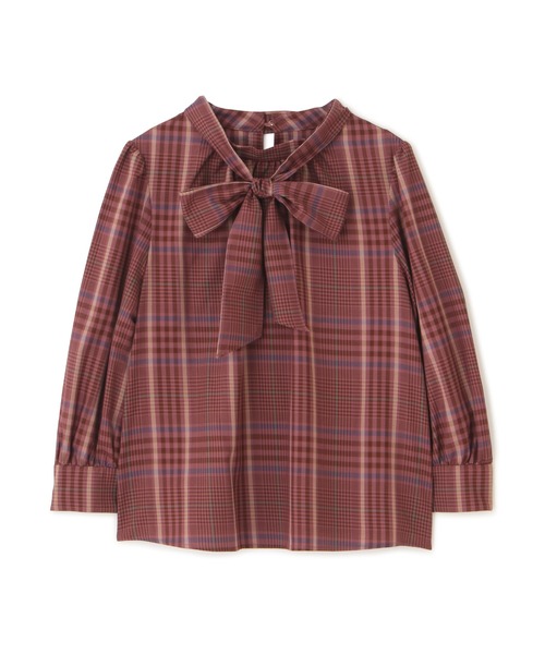 PROPORTION BODY DRESSING（プロポーションボディドレッシング）の「ビエラチェックブラウス / 1212210808（シャツ/ブラウス・レディース・ブラウン/ベージュ・MEDIUM/SMALL）」の15枚目の写真