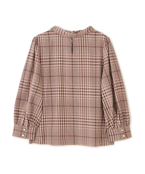 PROPORTION BODY DRESSING（プロポーションボディドレッシング）の「ビエラチェックブラウス / 1212210808（シャツ/ブラウス・レディース・ブラウン/ベージュ・MEDIUM/SMALL）」の18枚目の写真