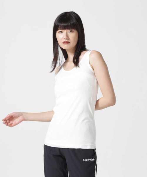 DROIT BELLO（ドロイトベロ）の「DROIT BELLO（ドロイトベロ）NEW テレコタンクトップ（タンクトップ・レディース・チャコール/ブラック/ホワイト・F）」の17枚目の写真