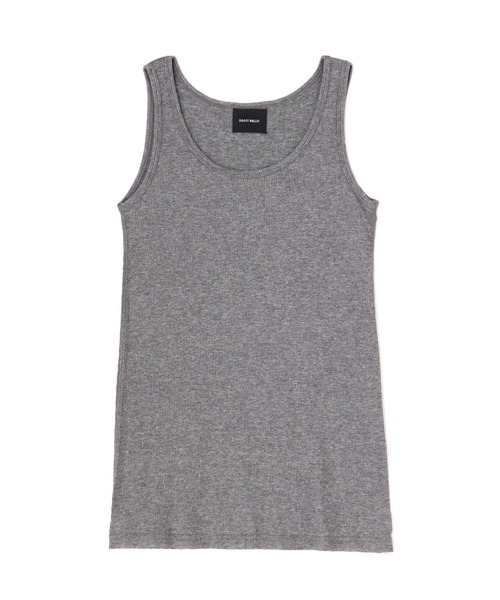 DROIT BELLO（ドロイトベロ）の「DROIT BELLO（ドロイトベロ）NEW テレコタンクトップ（タンクトップ・レディース・チャコール/ブラック/ホワイト・F）」の3枚目の写真