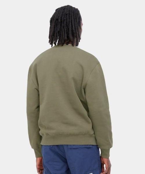 Carhartt WIP（カーハートダブリューアイピー）の「Carhartt WIP/カーハートダブリューアイピー POCKET SWEATSHIRT クルースウェット I030903（スウェット・メンズ・カーキ/ブラック/ベージュ・XL/XXL/L/M）」の10枚目の写真