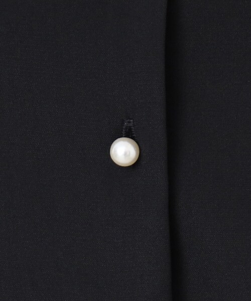 DRESKIP（ドレスキップ）の「◆【洗える】パール調ボタンブラウス（シャツ/ブラウス・レディース・ブラック/オフホワイト/イエロー/ライトグリーン・02/03/04）」の12枚目の写真
