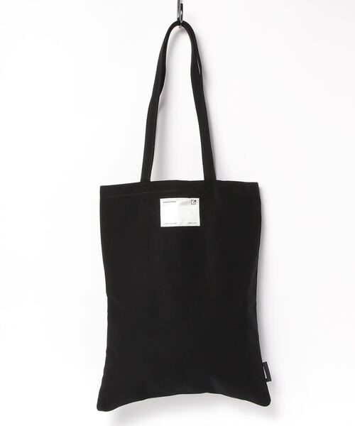 ADAM PATEK(アダムパテック)の「【ADAMPATEK/アダムパテック】basic canvas tote bag/ベーシックキャンバストートバッグ(トートバッグ・メンズ・ホワイト/ブラック・FREE)」の2枚目の写真