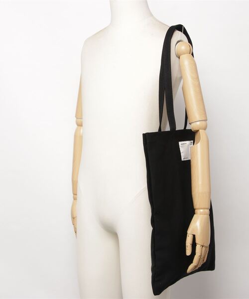 ADAM PATEK(アダムパテック)の「【ADAMPATEK/アダムパテック】basic canvas tote bag/ベーシックキャンバストートバッグ(トートバッグ・メンズ・ホワイト/ブラック・FREE)」の6枚目の写真