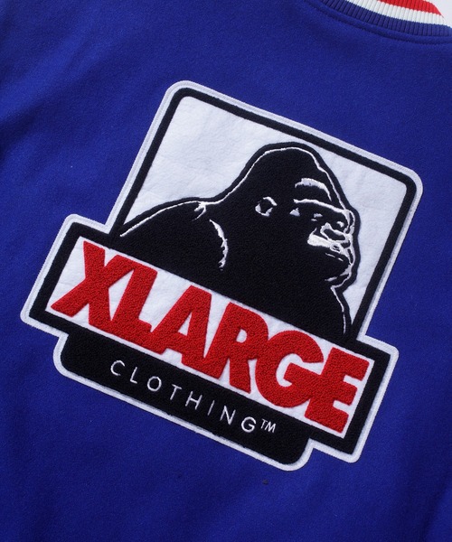 XLARGE(エクストララージ)の「OG LOGO VARSITY JACKET(ブルゾン・メンズ・レッド/グリーン/ブラック/ブルー・M/S/XL/L)」の14枚目の写真