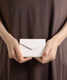 HIGHTIDE（ハイタイド）の「ダブルフラップカードホルダー 名刺入れ ビジネス カードケース マグネット式 三つ折り（名刺入れ）」