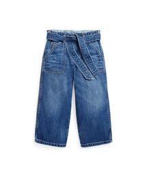 POLO RALPH LAUREN CHILDRENSWEAR（ポロ ラルフ ローレン チルドレンズウェア）の「ペーパーバッグウエスト ワイドレッグ ジーンズ（デニムパンツ・キッズ）」