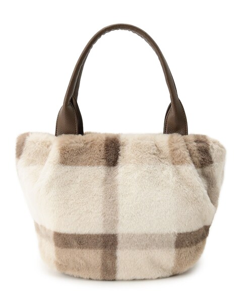 SHOO・LA・RUE（シューラルー）の「◆タッセル付きタックファートートバッグ（トートバッグ・レディース・グリーン系その他3/グレー系1/グレー系2/ベージュ系1/アイボリー系2/ピンク系7・00）」の22枚目の写真