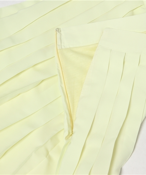 DISCOAT(ディスコート)の「【Discoat】デシンプリーツスカート(スカート・レディース・レモンイエロー/ホワイト/ライトグレー・フリ-)」の10枚目の写真