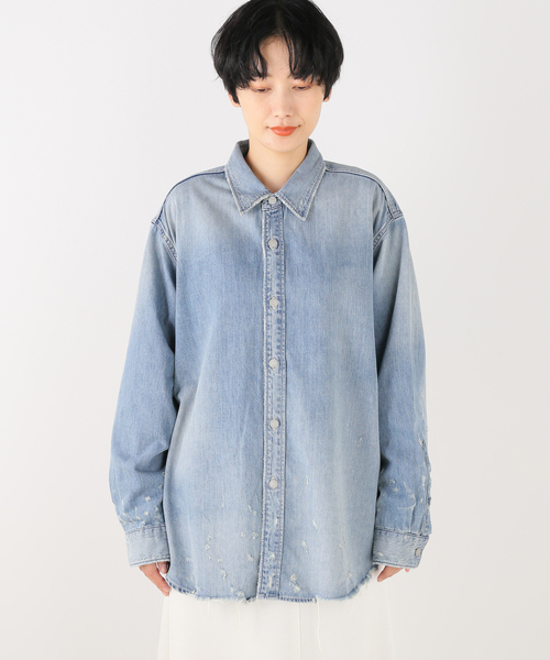 最上の品質な セール】FRAMeWORK made by J 別注8ozデニムシャツ（シャツ トップス