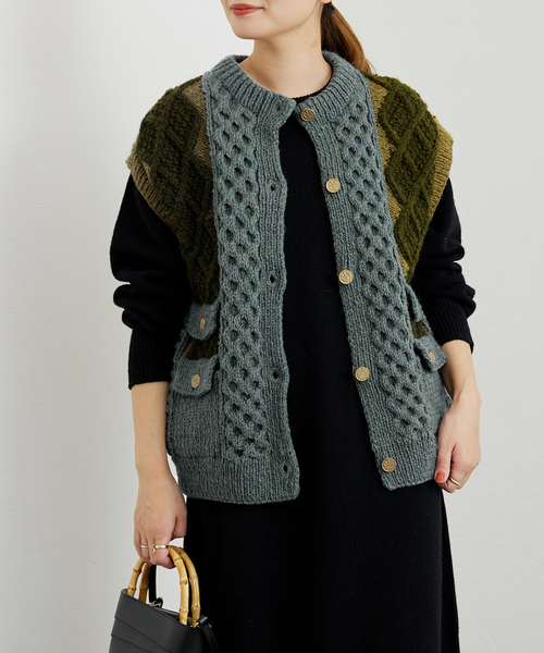 CSアランニットベスト