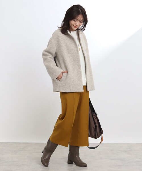 Reflect（リフレクト）の「◇【ふんわり軽く羽織れる】クルーネック