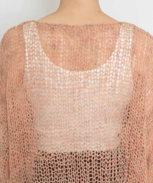 UR Lab.(アーバンリサーチラボ)の「透かし編みニット(ニット/セーター・レディース・グレー系その他/ブルー系その他/オレンジ系その他・FREE)」の17枚目の写真