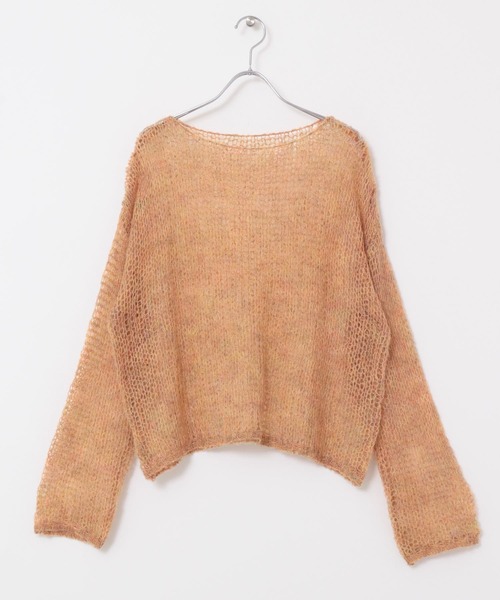 UR Lab.(アーバンリサーチラボ)の「透かし編みニット(ニット/セーター・レディース・グレー系その他/ブルー系その他/オレンジ系その他・FREE)」の18枚目の写真