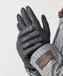 SHIPS | SHIPS: レザー リブ グローブ 手袋(手袋)