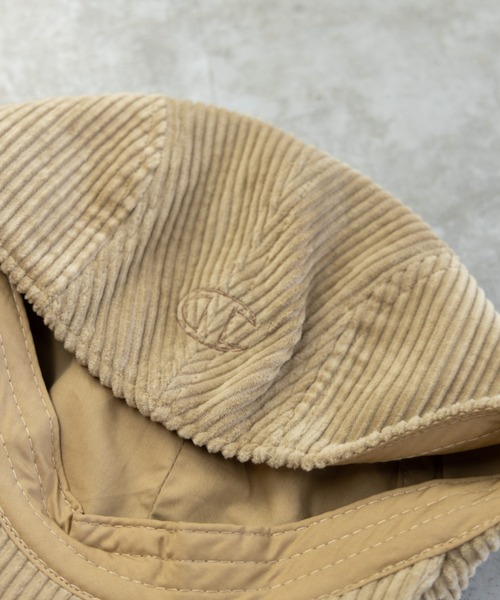 Champion(チャンピオン)の「Champion ワイドコーデュロイ ハンチング(ハンチング/ベレー帽・メンズ・ブラック/ベージュ/ネイビー/ライトベージュ・FREE)」の8枚目の写真