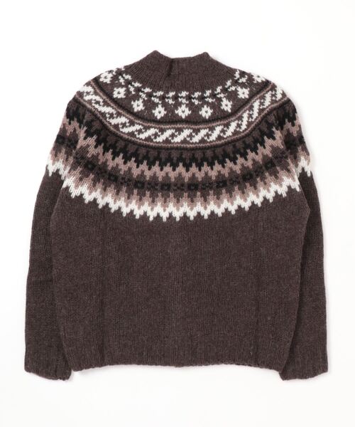 MORRIS & SONS モリス＆サンズ チャンキーノルディックカーディガン MORRIS & SONS | チャンキーノルディックカーディガン WOMEN