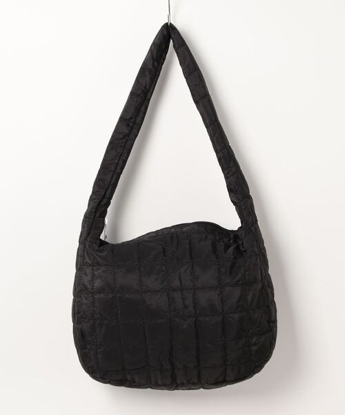 styiro(スタイロ)の「ナイロン キルティング ワンショルダーバッグ(ショルダーバッグ・レディース・グリーン/アイボリー/ブラック・FREE)」の13枚目の写真