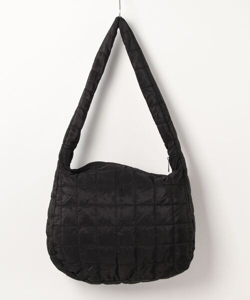 styiro(スタイロ)の「ナイロン キルティング ワンショルダーバッグ(ショルダーバッグ・レディース・グリーン/アイボリー/ブラック・FREE)」の14枚目の写真