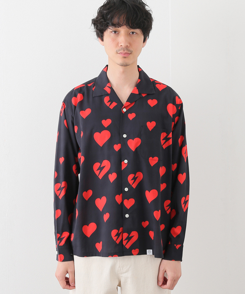 BEDWIN（ベドウィン）の「【BEDWIN / ベドウィン】 L/S OPEN COLLAR ALOHA SHIRT/1676（シャツ/ブラウス・メンズ・ブラック/ブルー・2/3）」の13枚目の写真
