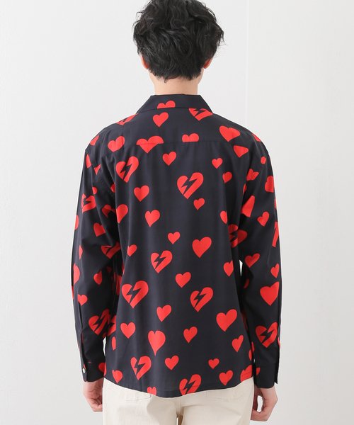 BEDWIN（ベドウィン）の「【BEDWIN / ベドウィン】 L/S OPEN COLLAR ALOHA SHIRT/1676（シャツ/ブラウス・メンズ・ブラック/ブルー・2/3）」の5枚目の写真