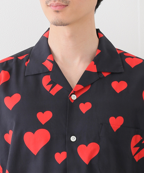 BEDWIN（ベドウィン）の「【BEDWIN / ベドウィン】 L/S OPEN COLLAR ALOHA SHIRT/1676（シャツ/ブラウス・メンズ・ブラック/ブルー・2/3）」の7枚目の写真