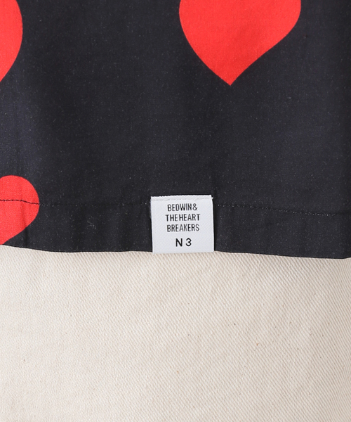 BEDWIN（ベドウィン）の「【BEDWIN / ベドウィン】 L/S OPEN COLLAR ALOHA SHIRT/1676（シャツ/ブラウス・メンズ・ブラック/ブルー・2/3）」の8枚目の写真