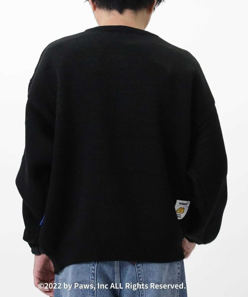 Right-on（ライトオン）の「【GARFIELD】ブルームセーター（ニット/セーター・メンズ・ブラウン/イエロー/グリーン/ブラック・L/XL/M/S）」の6枚目の写真