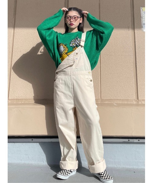 Right-on（ライトオン）の「【GARFIELD】ブルームセーター（ニット/セーター・メンズ・ブラウン/イエロー/グリーン/ブラック・L/XL/M/S）」の16枚目の写真