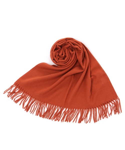 GLOBAL WORK（グローバルワーク）の「ファインタッチ/ボリュームマフラー/295046（マフラー・メンズ・ブラック/グレー/オレンジ/ベージュ/グリーン・FREE）」の5枚目の写真