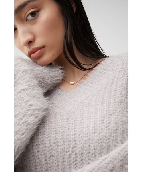 AZUL by moussy（アズールバイマウジー）の「PETIT POLE CHARM NECKLACE/プチポールチェーンネックレス（ネックレス・レディース・ゴールド系その他/シルバー・FREE）」の10枚目の写真