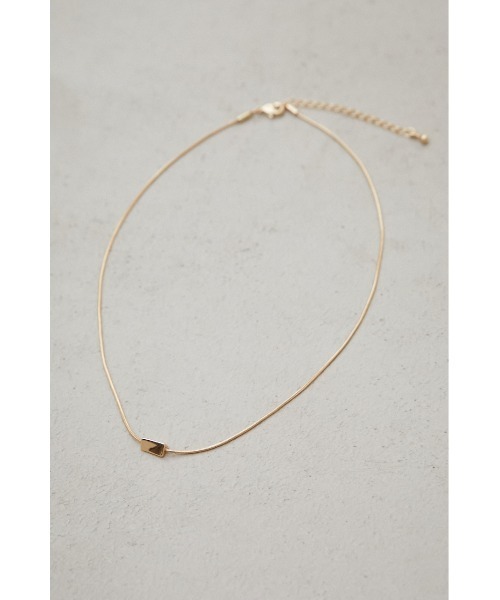 AZUL by moussy（アズールバイマウジー）の「PETIT POLE CHARM NECKLACE/プチポールチェーンネックレス（ネックレス・レディース・ゴールド系その他/シルバー・FREE）」の11枚目の写真