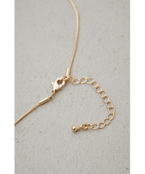 AZUL by moussy（アズールバイマウジー）の「PETIT POLE CHARM NECKLACE/プチポールチェーンネックレス（ネックレス・レディース・ゴールド系その他/シルバー・FREE）」の14枚目の写真