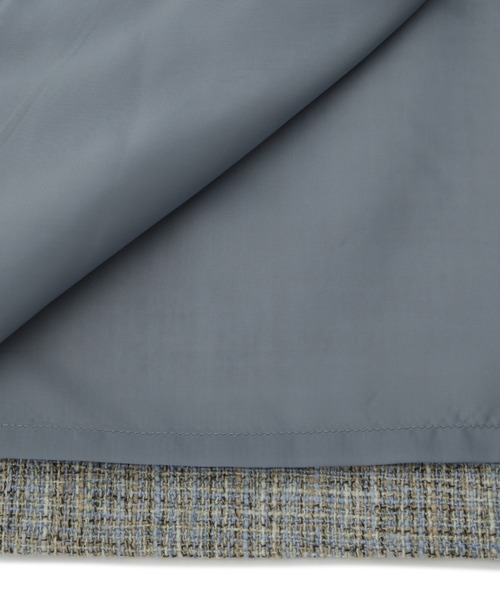 PROPORTION BODY DRESSING（プロポーションボディドレッシング）の「フロントファスナーツィードスカート / 1213120202（スカート・レディース・ブルー/イエロー/ホワイト系その他・X-SMALL/SMALL/MEDIUM）」の15枚目の写真