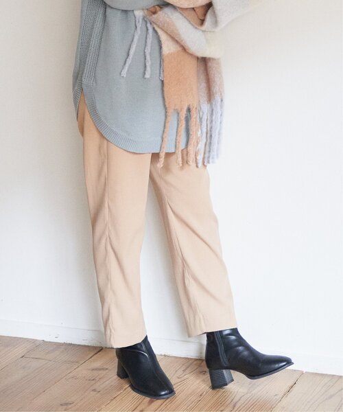 LBC（エルビーシー）の「ピーチ起毛テーパードパンツ（その他パンツ・レディース・グリーン/ピンク系その他/ブラック/ベージュ・M/L）」の12枚目の写真
