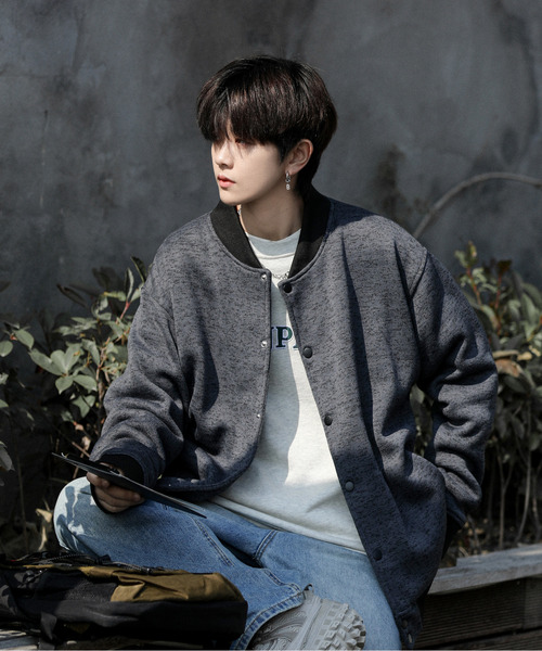 【セール】【neos -addictive design-】ルーズシルエット ニット フリース スタジャン（スタジャン）｜neos（ネオス）