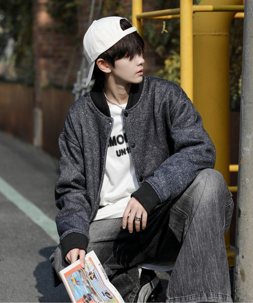 【セール】【neos -addictive design-】ルーズシルエット ニット フリース スタジャン（スタジャン）｜neos（ネオス）