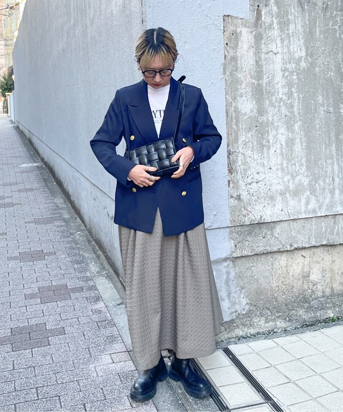 feepur(フェピュール)の「ジャガードタックフレアスカート(スカート・レディース・アイボリー/ブラック/グレー系その他・MEDIUM)」の17枚目の写真
