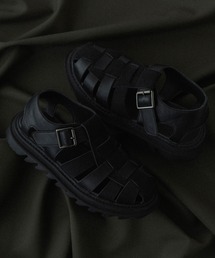 WYM LIDNM（ウィム バイ リドム）の「SUEDE COMBINATION SHARK SOLE GURKHA（サンダル）」