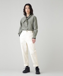 パンツ MargaretHowell CottonTwill 2tuck Slacks Feb2021Session24519_TMHILHPS20