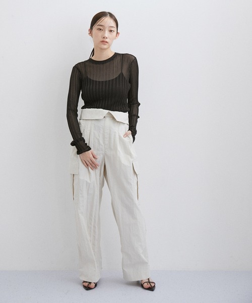 【2WAY】ラメプルオーバー