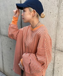 CIAOPANIC | ボーダービッグロンT(Tシャツ/カットソー)